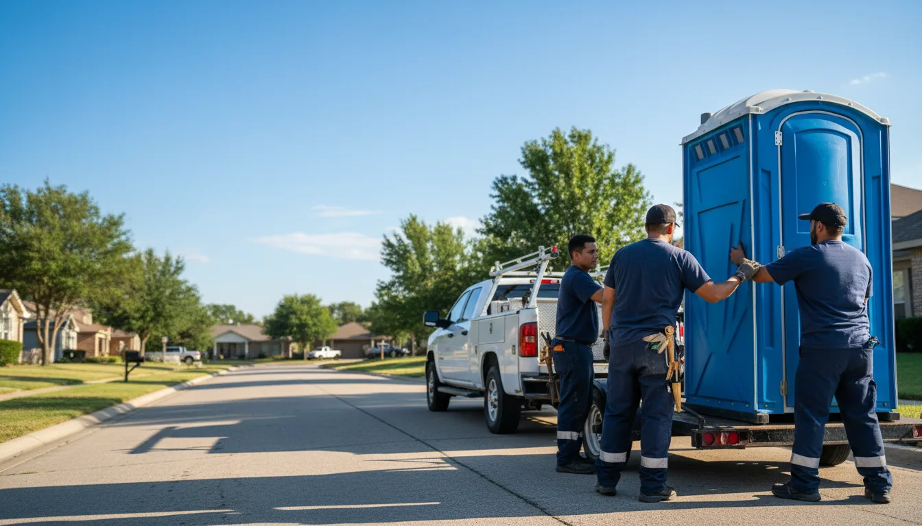 Portable Toilet Rental in Middleton, MI near me